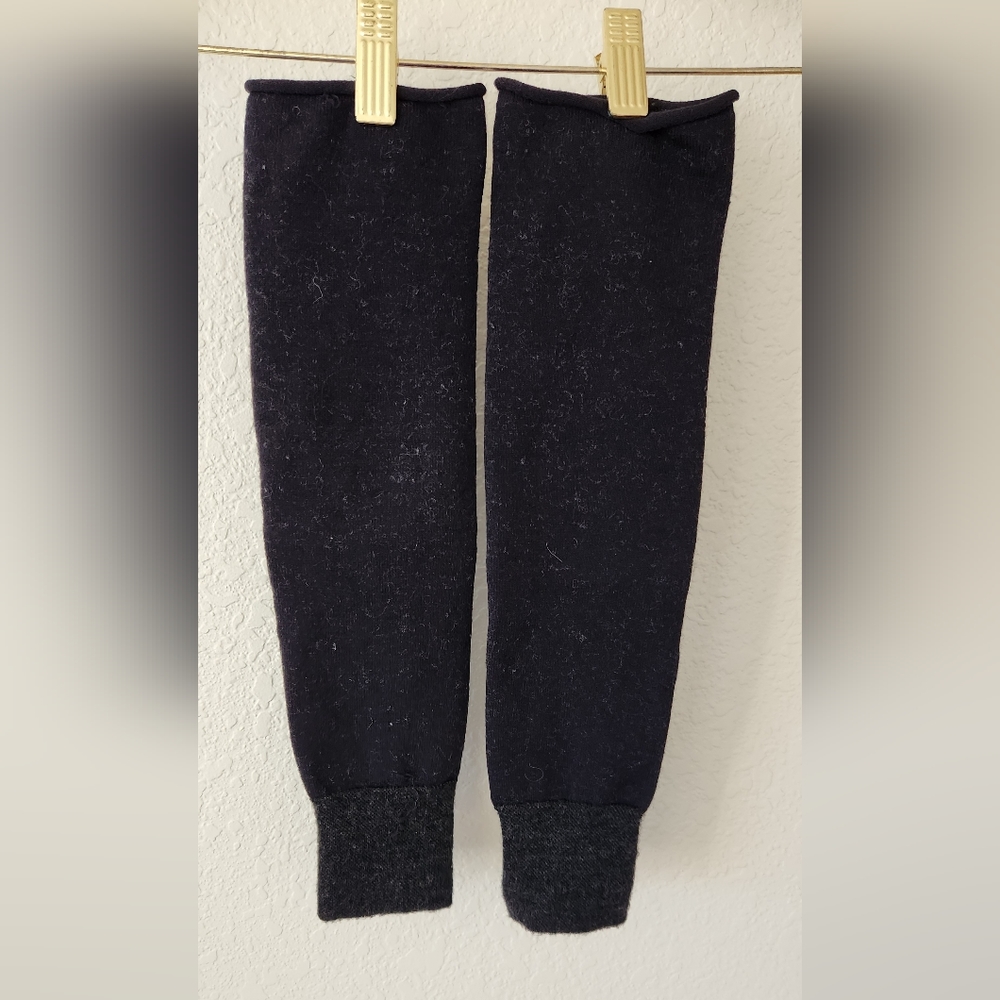 Wool blend womens' arm sleeves